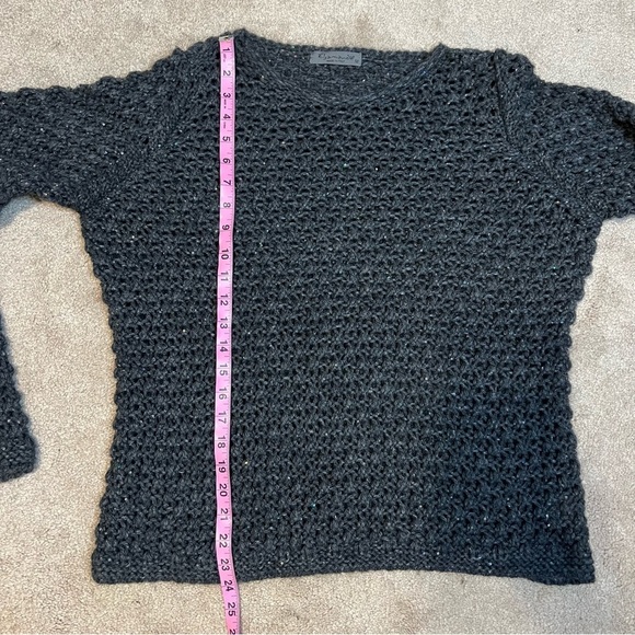 Elsamanda Sweater Sparkly Women’s Medium Alpaca & Wool - Picture 5 of 7